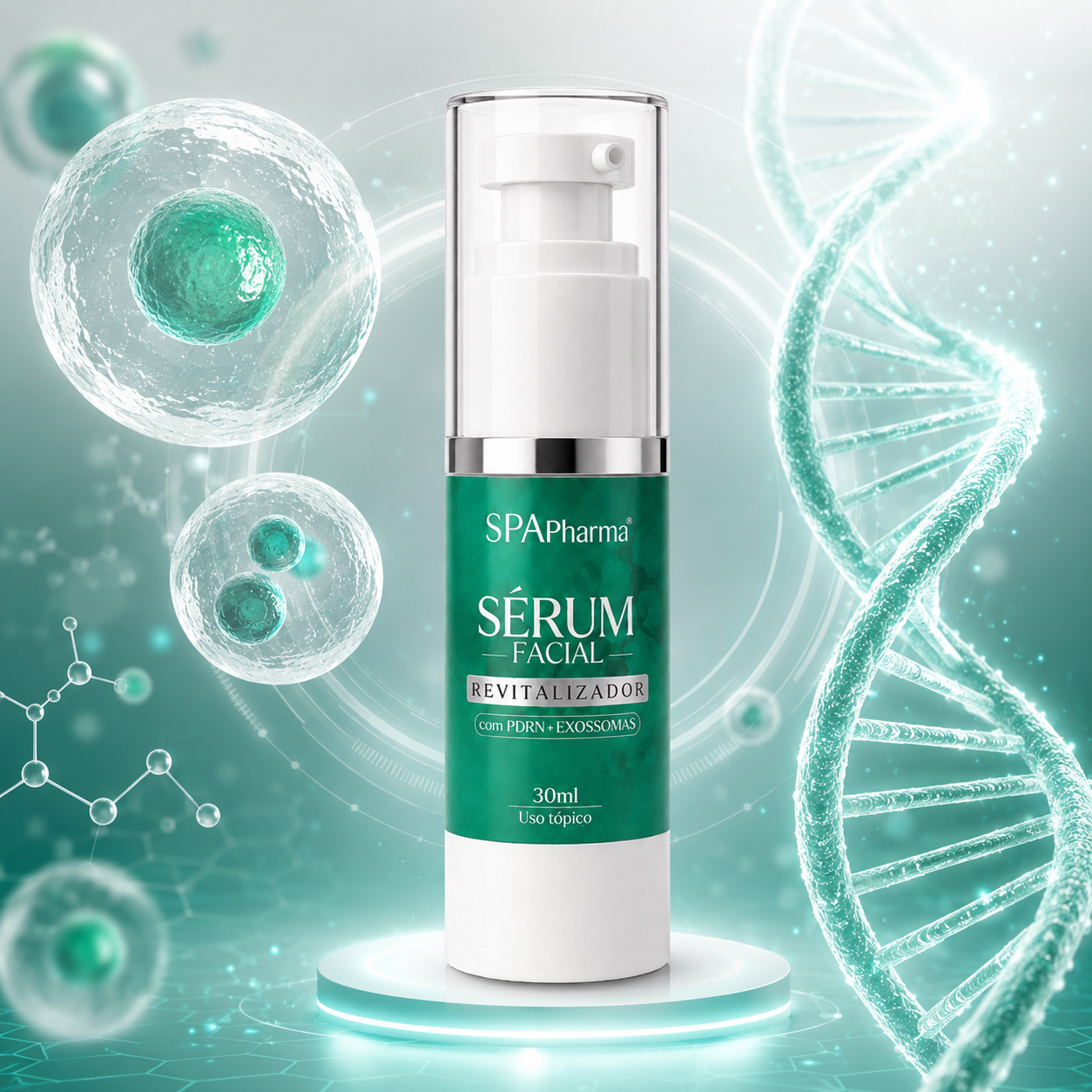 Sérum Revitalizador com PDRN e Exossomas - 30ml