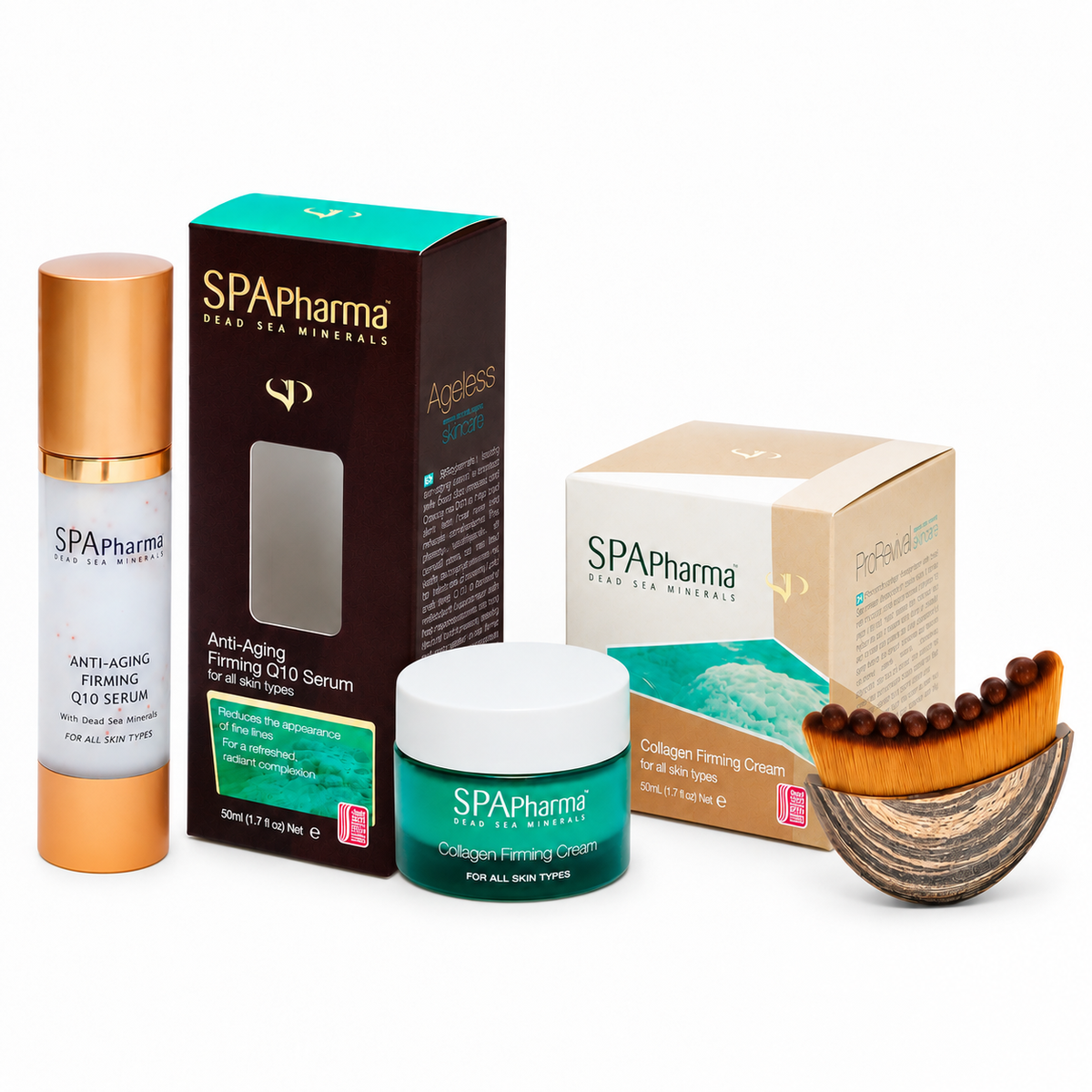 Kit BOOST Firmeza : Sérum Firmador Coenzima Q10 + Creme Firmador de Colágeno + Brinde Escovinha